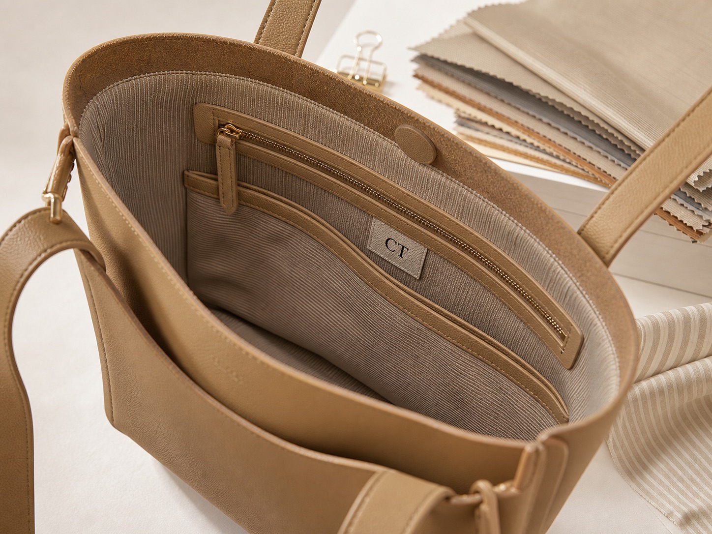 Lining customization reference for Celynora handbag projects