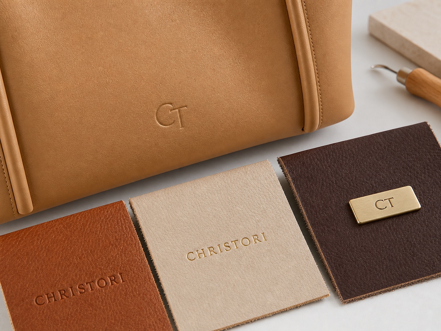 Logo customization reference for Celynora handbag projects
