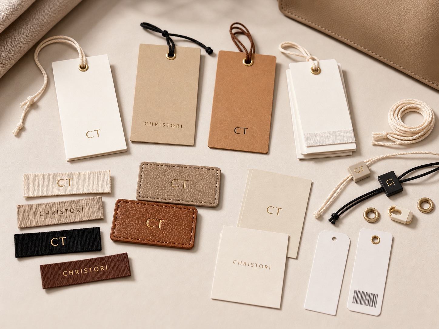 Hang Tag / Label customization reference for Celynora handbag projects