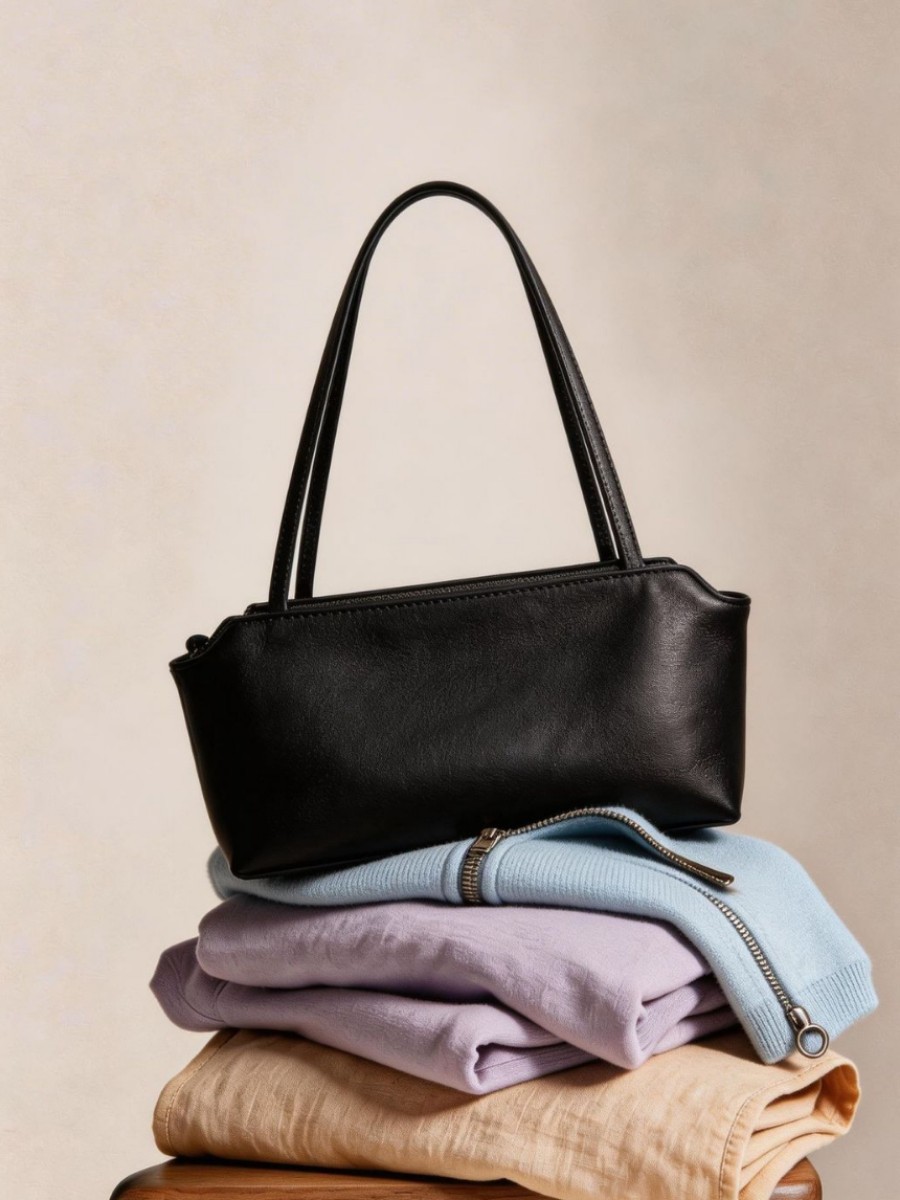 Product image 2 of Sheepskin Shoulder Bag Tote Bag Commuting Versatile Korean Style for wholesale handbag buyers
