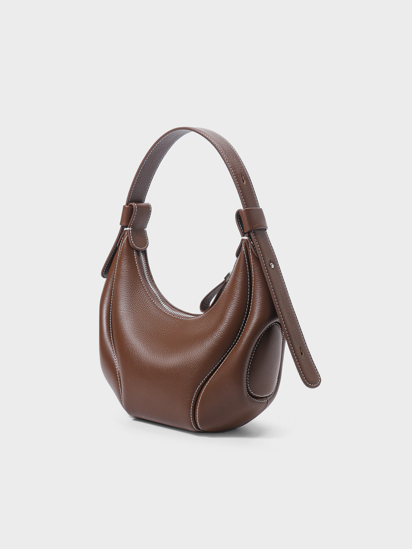 Product image 3 of Shoulder Bag Commuting Genuine Leather Women’s Bag Cowhide Leather Underarm Bag for wholesale handbag buyers
