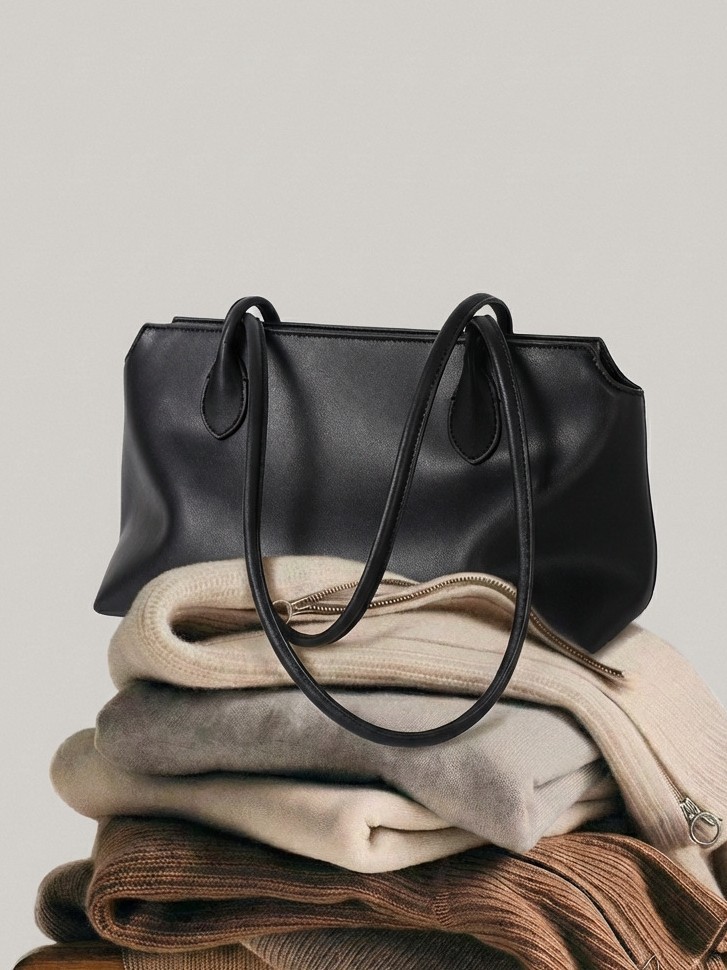 Tote Bag Commuting Handbag Genuine Leather Women’s Bag Underarm Bag product image for B2B handbag collection