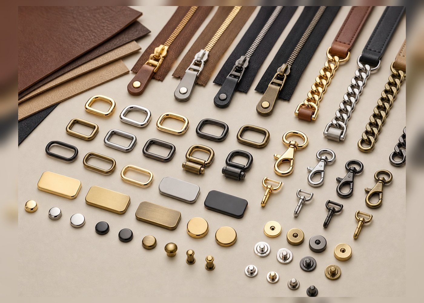 Hardware finish option for Custom Handbag Manufacturer for Global Brands